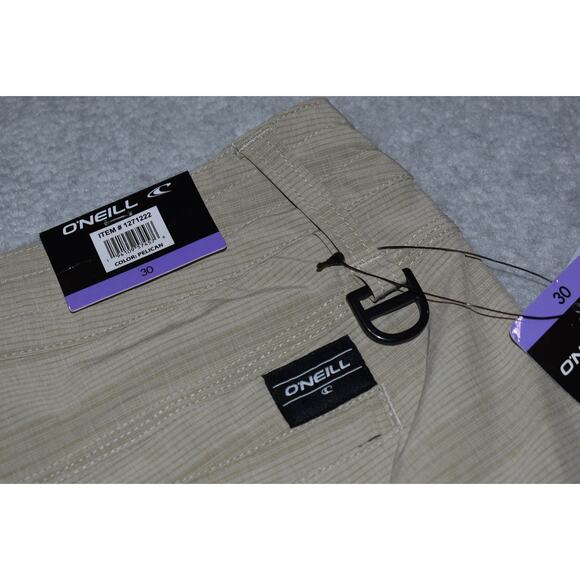 O'Neill Casual Golf Shorts Hybrid Swimming Mens Size 30 Polyester Spandex NEW - Picture 1 of 6